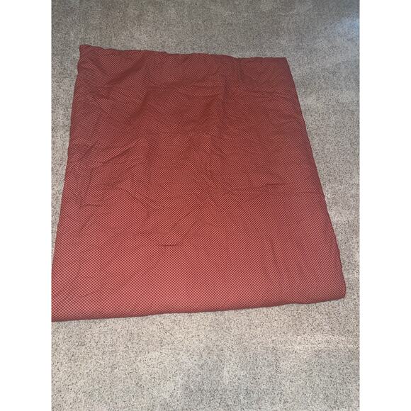 Ralph Lauren Chaps King Comforter & Shams Red ELIZABETH Floral Floral Gold - Picture 5 of 13